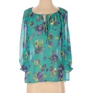 Pleione Floral Blouse Top